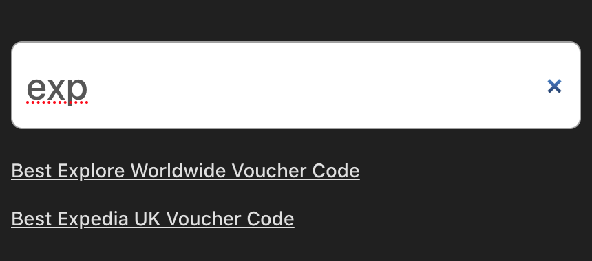 Find your favorite merchant instantly.
